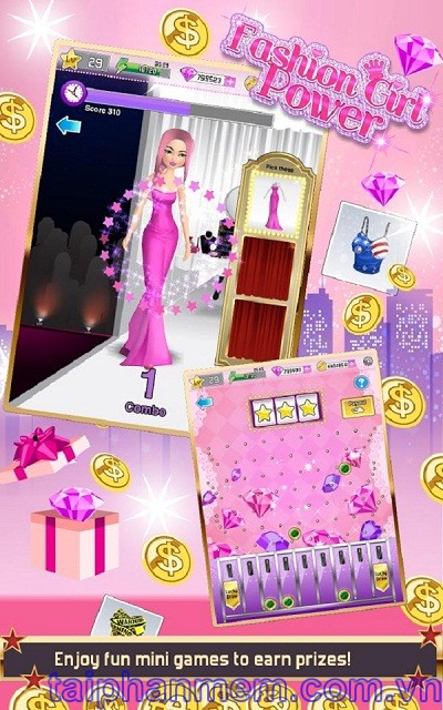 Fashion Girl Power cho Android Game thời trang bạn gái